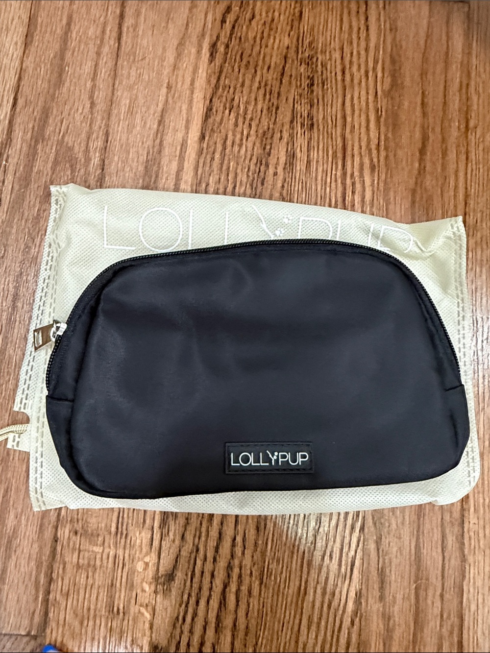 LOLLYPUP Black Poop Bag Holder and Bag